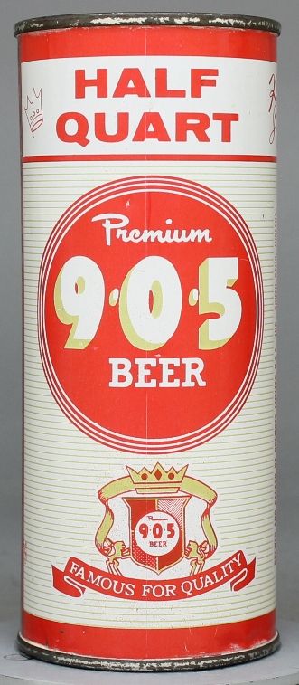 Nine O Five Premium Beer Pint Can