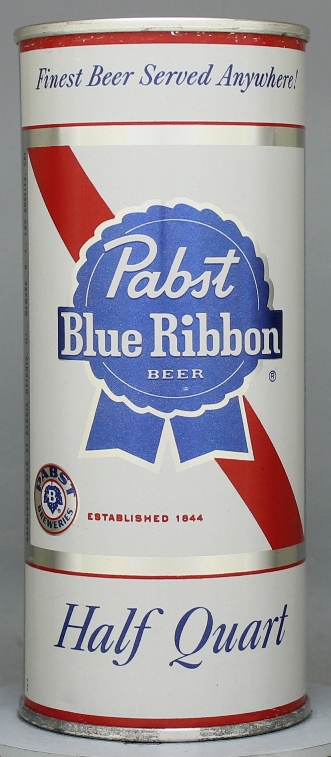 Pabst Blue Ribbon Beer Pint Can