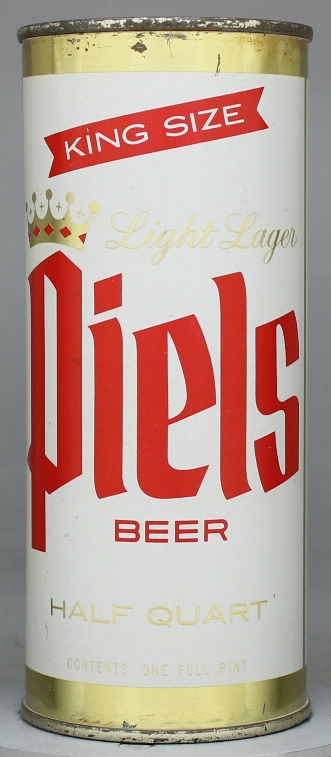 Piel's Light Lager Beer Pint Can