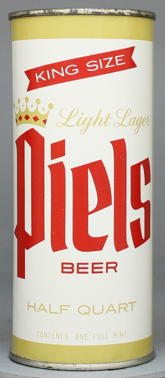 Piel's Light Lager Beer Pint Can