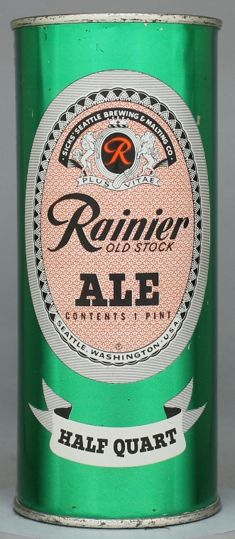 Rainier Old Stock Ale Pint Can