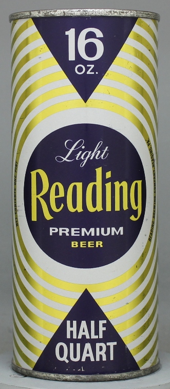 Reading Light Premium Beer Pint Can