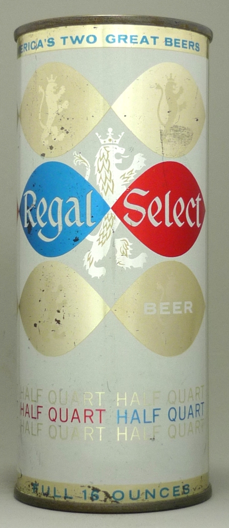 Regal Select Beer Pint Can