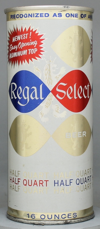 Regal Select Beer Pint Can