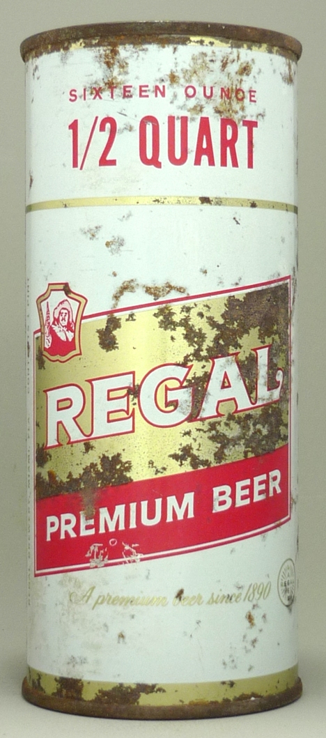 Regal Premium Beer Pint Can