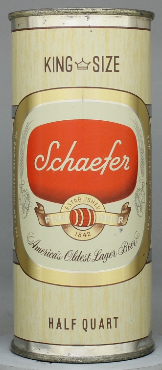 Schaefer Fine Beer Pint Can