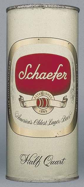 Schaefer Fine Beer Pint Can