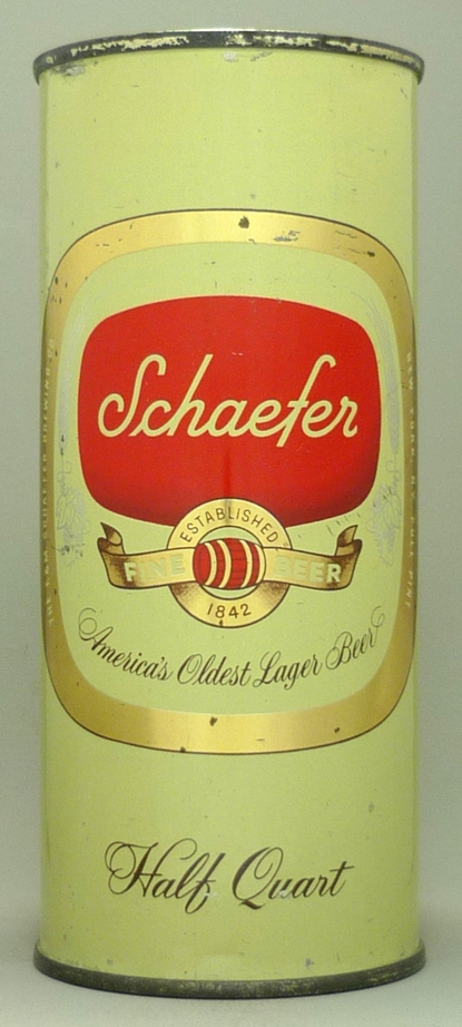 Schaefer Fine Beer Pint Can