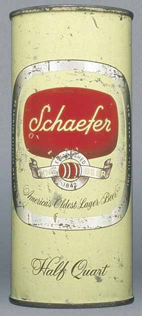 Schaefer Fine Beer Pint Can