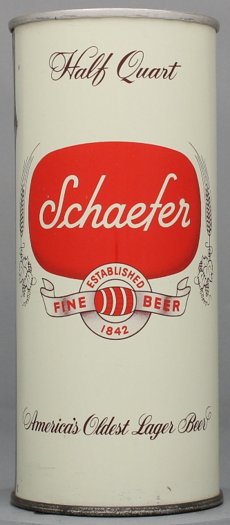 Schaefer Fine Beer Pint Can