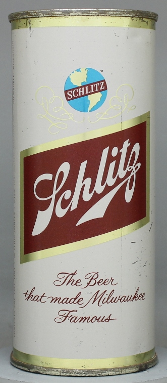 Schlitz Beer Pint Can