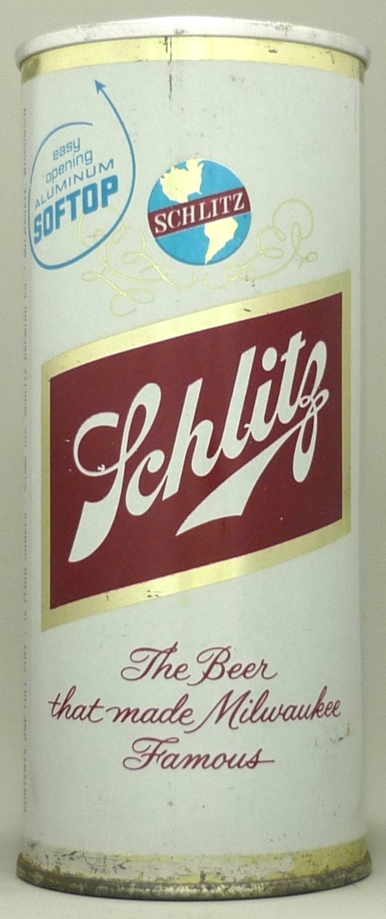 Schlitz Beer Pint Can