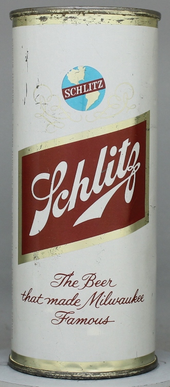 Schlitz Beer Pint Can