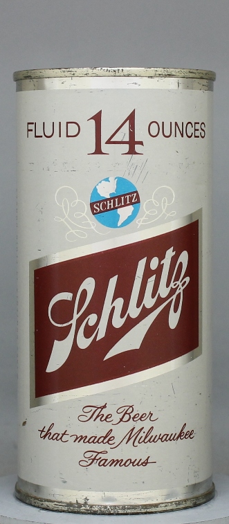 Schlitz Beer Pint Can