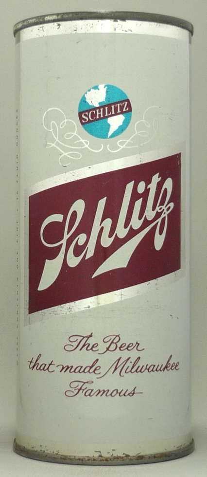 Schlitz Beer Pint Can
