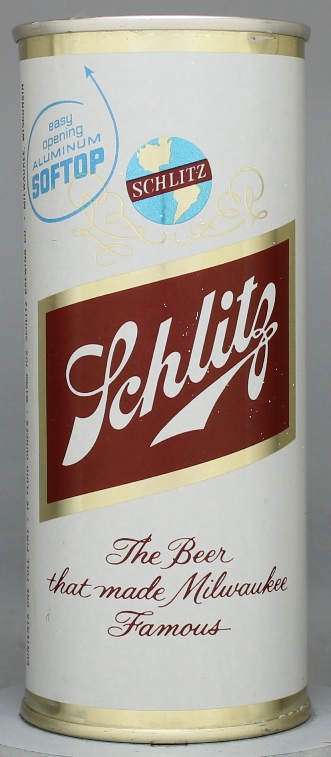 Schlitz Beer Pint Can