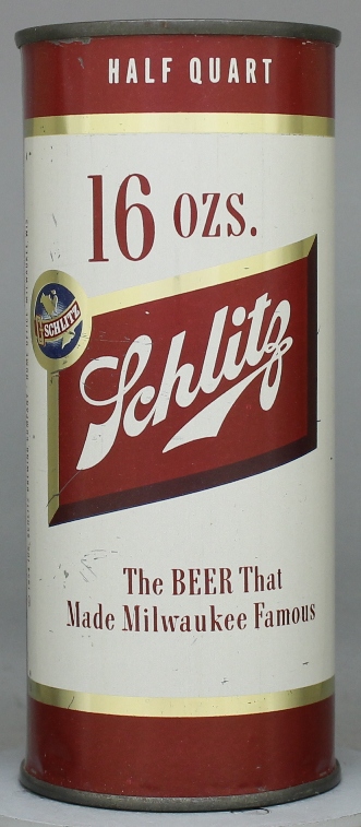 Schlitz Beer Pint Can