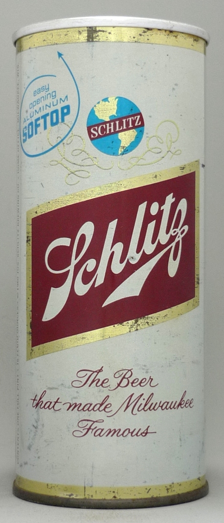 Schlitz Beer Pint Can