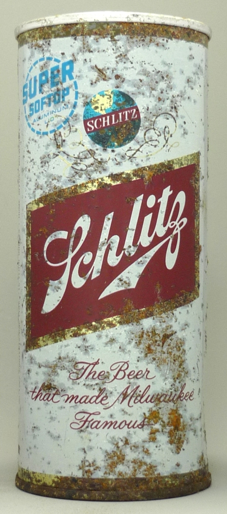 Schlitz Beer Pint Can