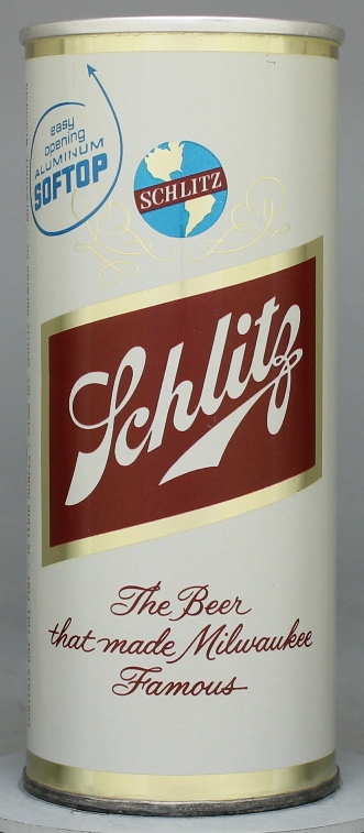 Schlitz Beer Pint Can