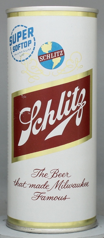 Schlitz Beer Pint Can