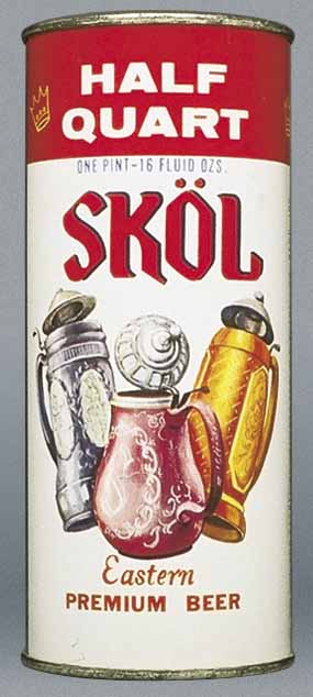 Skol Eastern Premium Beer Pint Can
