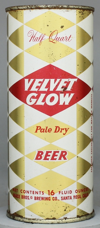Velvet Glow Premium Beer Pint Can