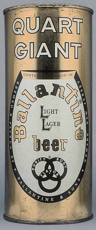 Ballantine Light Lager Beer Giant 32oz