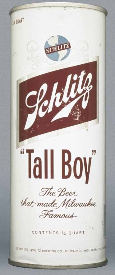 Schlitz Beer Big 24oz 3/4 Quart