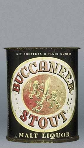 Buccaneer Stout Malt Liquor Small Can