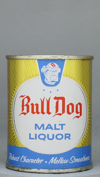 Bull Dog Malt Liquor Small Can