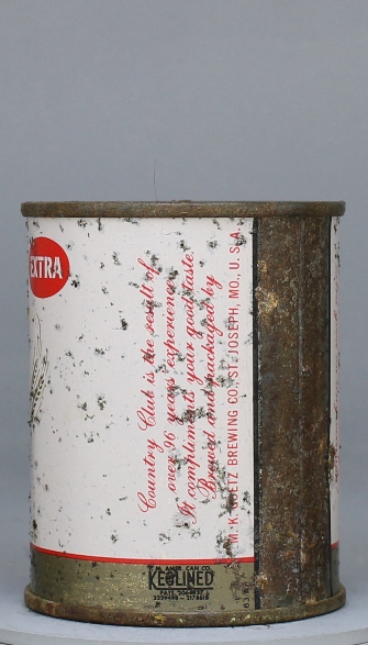 Goetz Country Club Malt Lager Small Can