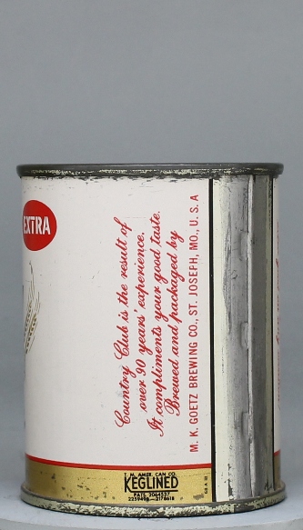 Goetz Country Club Malt Liquor Small Can