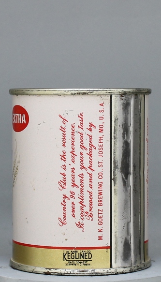 Goetz Country Club Malt Liquor Small Can
