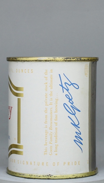 Goetz Country Club Malt Liquor Small Can