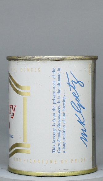 Goetz Country Club Malt Liquor Small Can