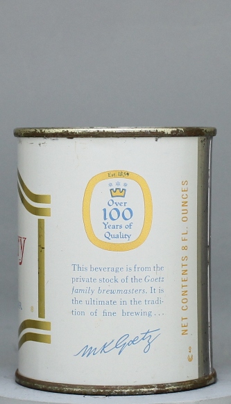 Country Club, Goetz Malt Liquor Small Can