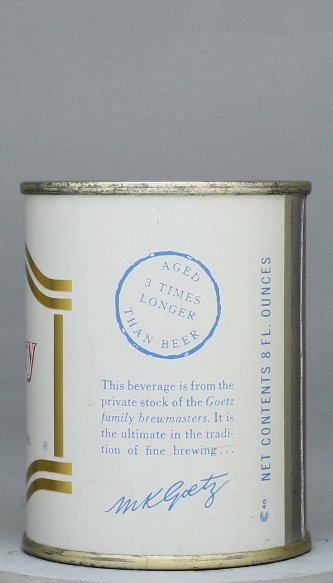 Goetz Country Club Malt Liquor Small Can