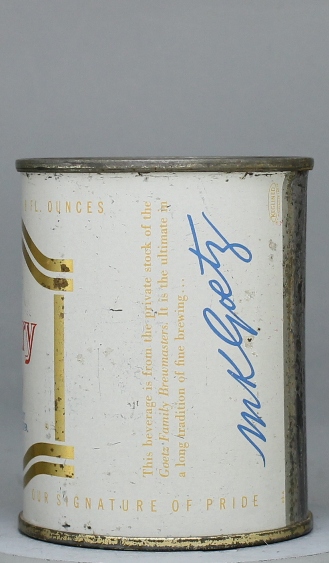 Goetz Country Club Stout Malt Liquor Small Can