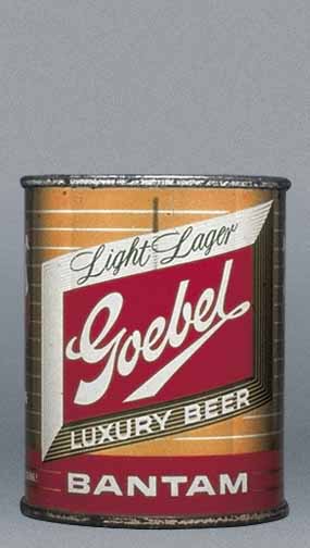 Goebel Lt. Lager Lux. Beer Small Can