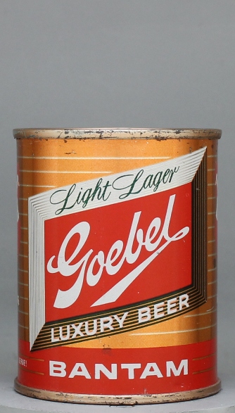 Goebel Lt. Lager Lux. Beer Small Can