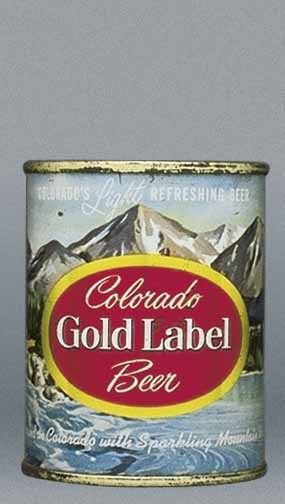 Colorado Gold Label Beer Small Can