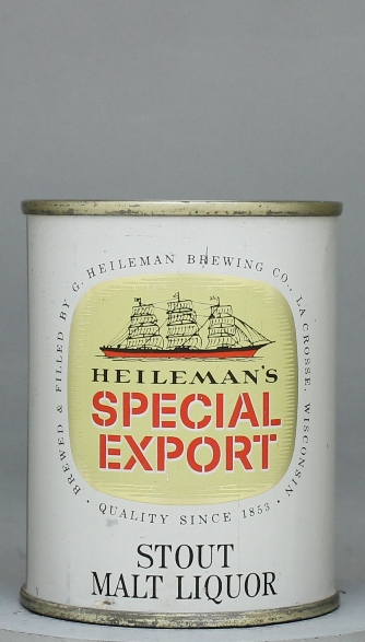Heileman's S. E. Stout Malt Liquor Small Can