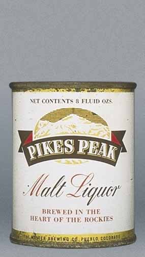 Pikes Peak Malt Liquor Small Can
