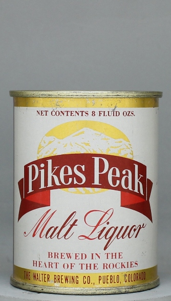 Pikes Peak Malt Liquor Small Can