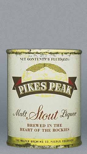 Pikes Peak Stout Malt Liquor Small Can