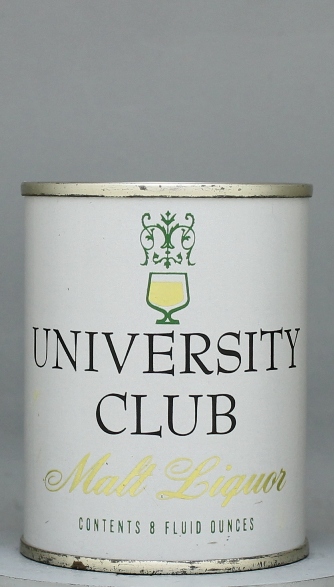 University Club Malt Liquor Small Can