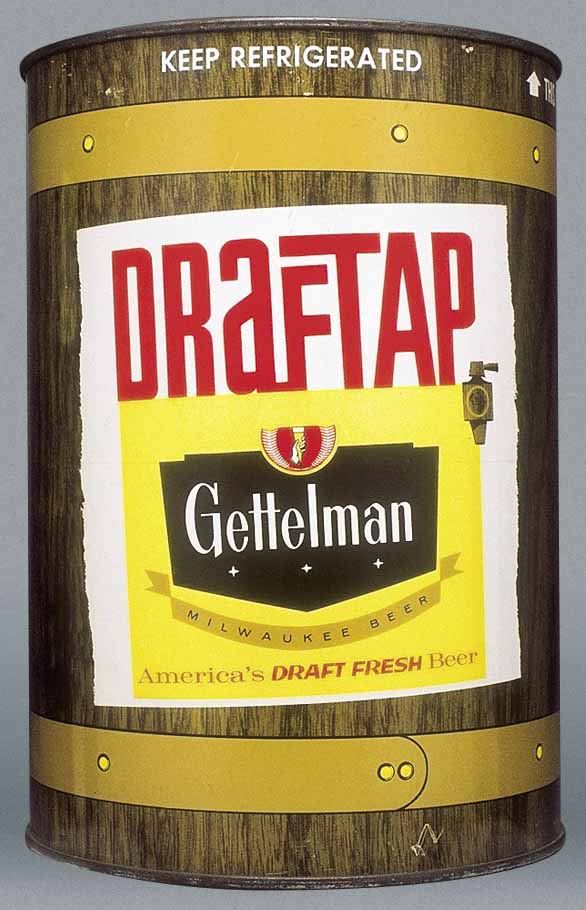 Gettelman Milwaukee Beer Gallon
