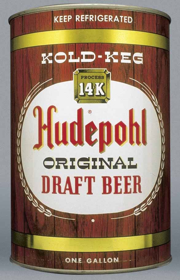 Hudepohl 14k Draft Gallon