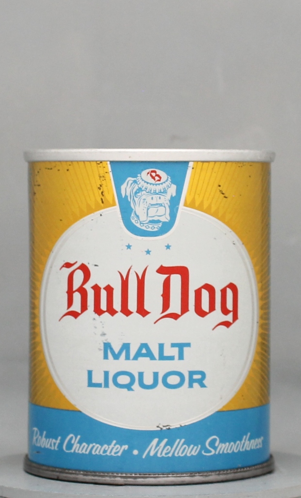 Bull Dog Malt Liquor 8 Oz Zip Top Can